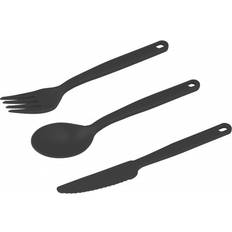 Gråa Bestick Sea to Summit Camp Cutlery Bestickset 3st