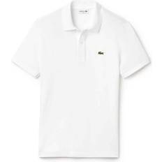 Lacoste polo shirt men Lacoste Polo Shirt Men Slim Fit Petit Piqué Taille White