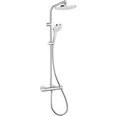 Self Closing Handshower Shower Systems Hansgrohe MySelect (26758400) White, Chrome