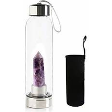 Crystal Glass Water Bottles Amethyst Crystal Water Bottle