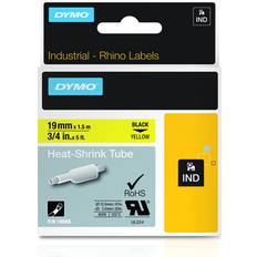 Dymo Office Supplies Dymo Industrial Rhino Labels Black on Yellow