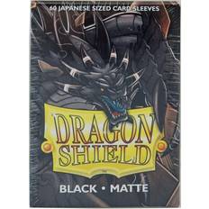 Board Games Dragon Shield Black Matte 60 Japanese Size