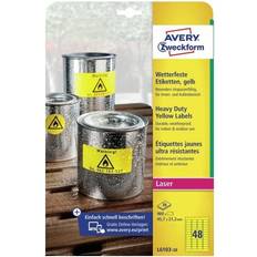 Gelb Etiketten Avery Yellow Weatherproof Labels