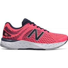 Canvas Laufschuhe New Balance 680v6 W - Pink/White