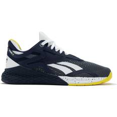 Azul - Hombre Zapatillas de Gimnasio y Entrenamiento Reebok Nano X M - Vector Navy/White/Chartreuse