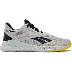 Reebok Zapatillas de Gimnasio y Entrenamiento Reebok CrossFit Nano X W - True Grey/Vector Navy/Chartreuse