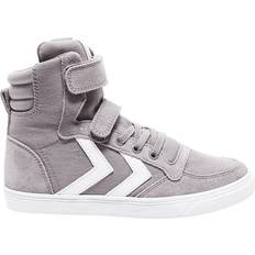 Kinderschuhe Hummel Slimmer Stadil High Jr - Frost Grey