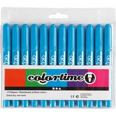 Colortime Fountain Pens Blue 12-pack