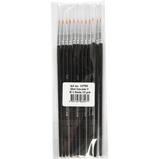 Guld Pensler Creativ Company Gold Line Brush No 0 1.5mm 12-pack