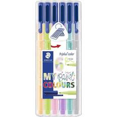 Staedtler Triplus Pastel Colours 6-pack