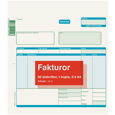 Multifärgade Kontorsmaterial Esselte Invoice 2/3 A4