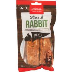 Dogman Hundfoder - Kaniner Husdjur Dogman Slices of Rabbit 0.1kg