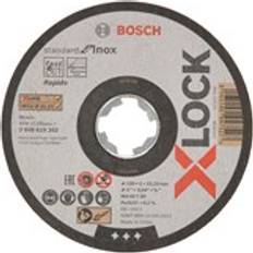 Bosch x lock Bosch Disque Standard X-Lock Inox 125x1 plat 2608619262