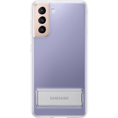 Samsung Galaxy S21 Mobilskal Samsung Clear Standing Cover for Galaxy S21