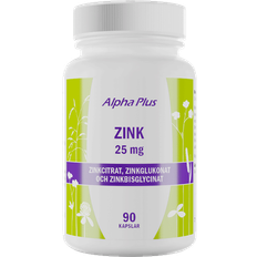 Alpha Plus Zink 25mg 90 st