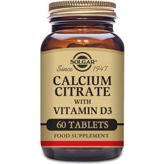 Vitamin d3 solgar Solgar Calcium Citrate with Vitamin D3 60 stk