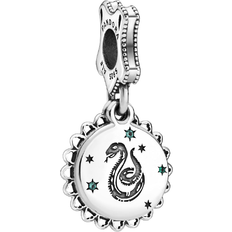 Harry potter pandora charm Pandora Harry Potter Slytherin Dangle Charm - Silver/Green