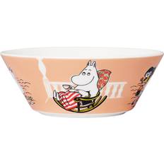 Orange Breakfast Bowls Arabia Mumin Muminmamma Breakfast Bowl 15cm