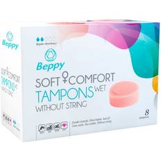 Einwegverpackung Tampons Beppy Soft + Comfort Tampons Wet 8 Stk