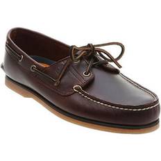 Timberland boat Timberland Classic Boat 2 Eye Rootbeer Smooth - Bruin