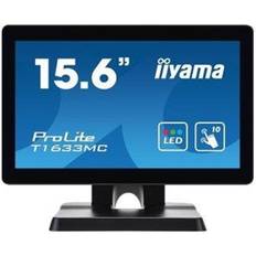 160.0 ° Näytöt Iiyama Prolite T1633MC-B1 15.6 Inch Monitor