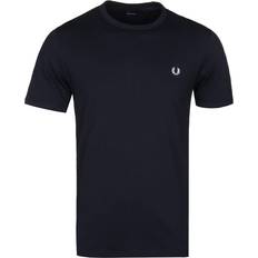 3XL Magliette Fred Perry Maglietta a Maniche Corte T-Shirt - Navy