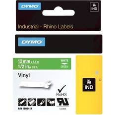 Dymo Label Makers & Labeling Tapes Dymo Industrial Rhino Labels White on Green