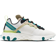 Nike React Element 55 W - Fossil Stone/Dark Smoke Grey/Barely Volt
