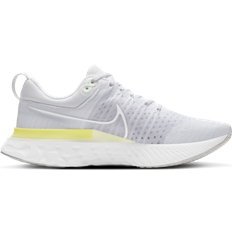 Nike React Infinity Run Flyknit 2 W - White/Platinum Tint/Light Citron/White