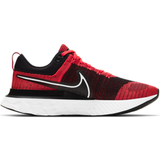 Nike React Infinity Run Flyknit 2 M - Bright Crimson/Black/Dark Smoke Grey/White