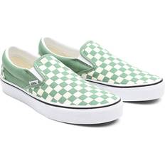 Vans Checkerboard Classic Slip-On - Shale/True White