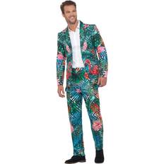 Smiffys Tropisk Hawaii Flamingo Kostym