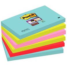 Turquoise Post-it 3M Post-it Super Sticky Notes 76x127mm