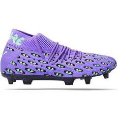 Damen - Lila Fußballschuhe Puma Future 6.1 Netfit FG/AG Fear - Lum Purple/Elek Green/Black