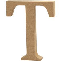 Hout Brieven Creativ Company e Letter T MDF 13 cm