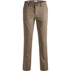 Herren - Slim-fit Hosen & Shorts Jack & Jones Macro JJBowie Slim Fit Chinos - Beige