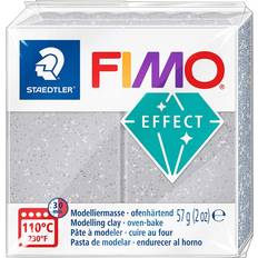 Argent Pâtes à Modeler Staedtler Fimo Effect Glitter Silver 57g