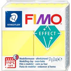 Jaune Pâtes à Modeler Staedtler Fimo Effect Translucent Yellow 57g