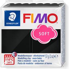 Negro Arcilla Staedtler Fimo Soft Black 57g