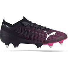 Mesh - Soft Ground (SG) Football Shoes Puma Ultra 1.1 SG W - Puma Black/Luminous Pink