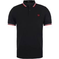 Fred Perry Twin Tipped Polo Shirt - Navy/White/Red