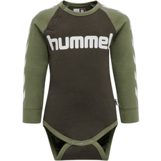 1-3M Bodysuits Hummel Ryan Body L/S - Deep Lichen Green (208128-6754)