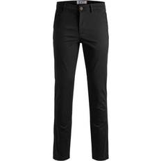 Chino's - Zwart Broeken Jack & Jones Marco Bowie Slim Fit Chinos - Black