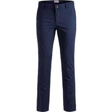 Slim-fit Hosen & Shorts Jack & Jones Marco Bowie SA Slim Fit Chinos - Blue/Navy Blazer