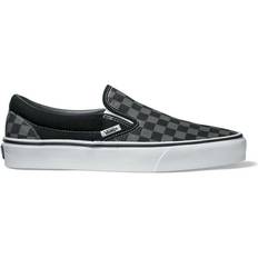 Vans Checkerboard - Women Shoes Vans Checkerboard Classic Slip-On W - Black/Pewter Checkerboard