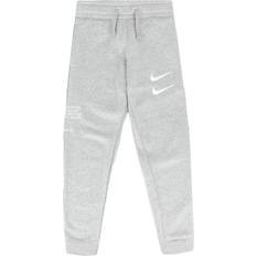 Nike Boy's Sportswear Swoosh - Dark Grey Heather/White (CU9195-063)