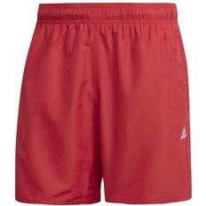 Hombre - Repelente al agua Trajes de baño Adidas Solid Clx Sh Sl Red Male