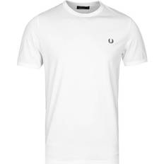 Fred Perry Uomo Top Fred Perry Ringer T-shirt - White