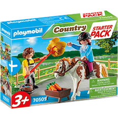 9 starter Playmobil Starter Pack Horseback Riding 70505