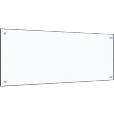 Nero Paraspruzzi vidaXL Tempered Glass Paraspruzzi 40cm